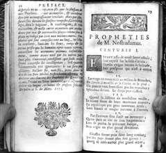 Prophéties de Nostradamus, édition de 1566