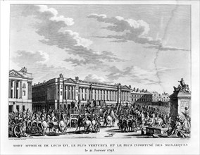 21 janvier 1793: exécution du Roi Louis XVI