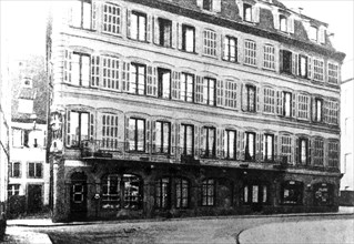 Maison habitée par Cagliostro pendant son séjour à Strasbourg