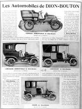 Les automobiles de Dion-Bouton