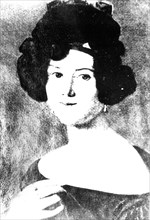 Actrice Mina Planer, première femme de Richard Wagner; qu'il épousa en 1836