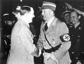Hitler et Roehm avant la nuit des Longs Couteaux