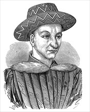 Drawing of Charles VII