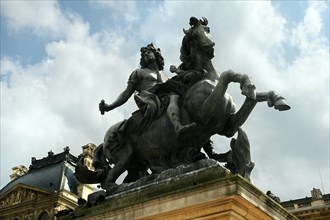 Equestrian statue of Louis XIV, Louvre, Paris