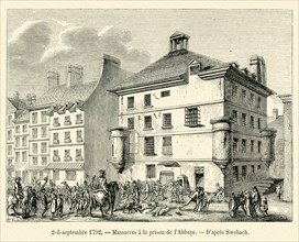Massacre at the Prison de l'Abbaye.