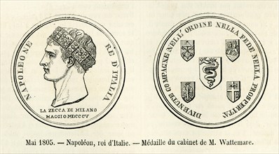 Médaille du cabinet de M. Wattemare.