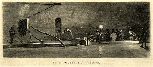 The Parisian sewers.