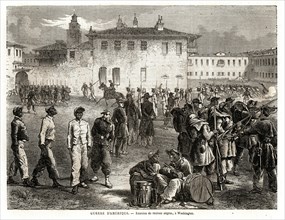 Guerre de Sécession (1864).