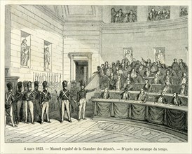 Manuel expelled from the Deputies' Chamber.