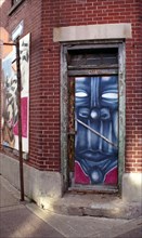 Montréal - Québec. Art populaire. Peintures de rue.