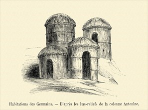 Habitation des Germains.