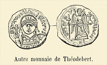 Monnaie à l'effigie de Thibert Ier