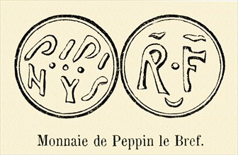 Coins of Pépin le Bref