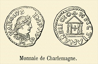 Monnaie de Charlemagne.