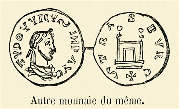 Coin of Louis the Pious or the Debonair.