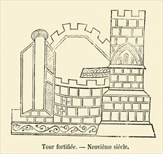 Fortified tower.