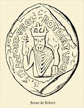 Seal of Robert II of France