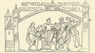 Section of the Bayeux Tapestry.