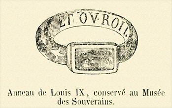 Ring belonging to Louis IX.
