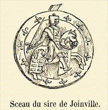 Sceau du Sire de Joinville.