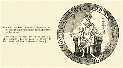 Seal of John, King of England.