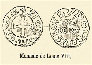 Coin of Louis VIII.