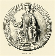 Sceau de Louis IX.