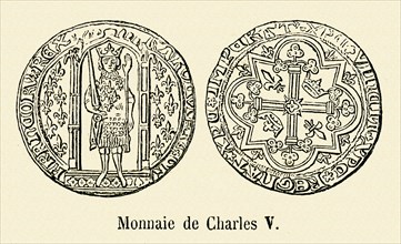 Monnaie de Charles V.