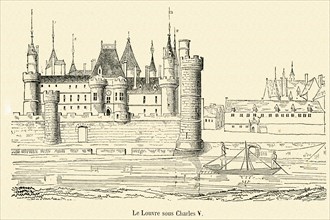 Le Louvre sous Charles V.