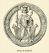 Seal of Louis X.