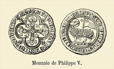 Coin of Philip V.