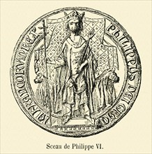 Sceau de Philippe VI.