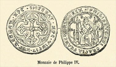 Coin of Philip IV.