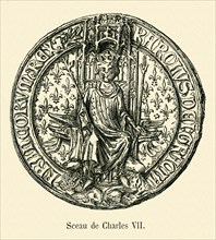 Seal of Charles VII.