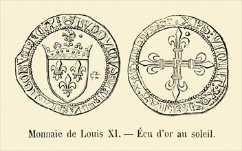 Coin of Louis XI.