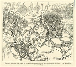 From the Froissart Chronicles: battle scene