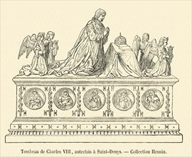 Tomb of Charles VIII, formerly kept in Saint-Denis.