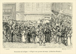 Procession of "La Ligue".