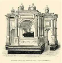 Tomb of Francis 1st and Claude of France.