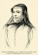 Catherine of Medichi, older.