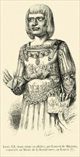 Louis XII, demi-statue en albâtre.