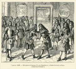 James II of England in Saint Germain en Laye