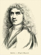 Molière, according to Mignard.