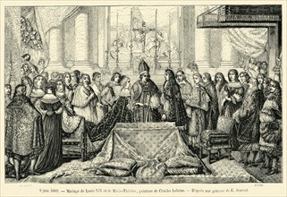 Marriage of Louis XIV and Maria Theresa of Spain