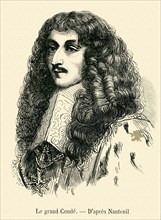 Louis, Grand Condé, according to Nanteuil.