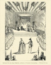 Bal donné pour la reine Anne d'Autriche, au Louvre, à l'occasion de son mariage.