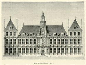 Town Hall in Reims.