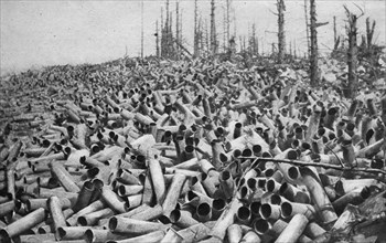 Pile of shell cases