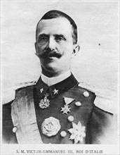 Victor-Emmanuel III, roi d'Italie..
