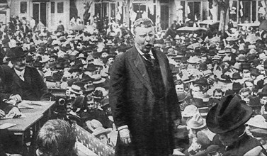 Le président Roosevelt dans l'Indiana